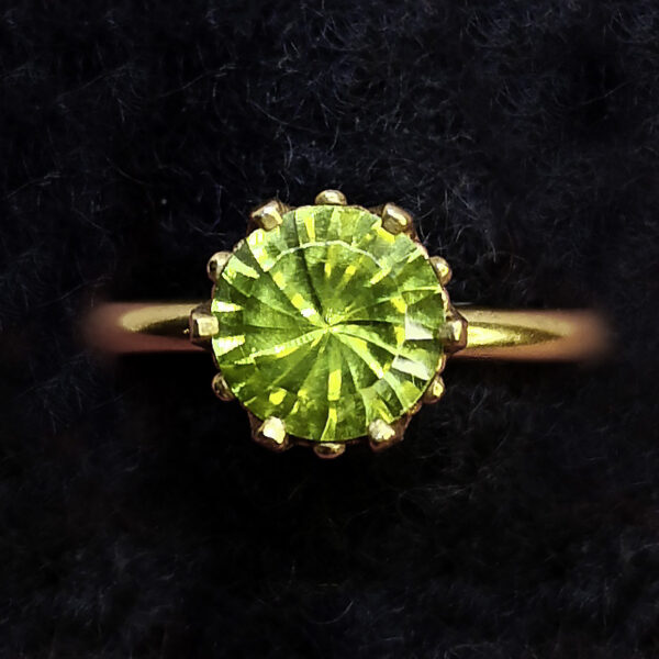 Goldschmiede Zierer Ring grün