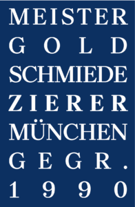 Goldschmiede Zierer Logo negativ
